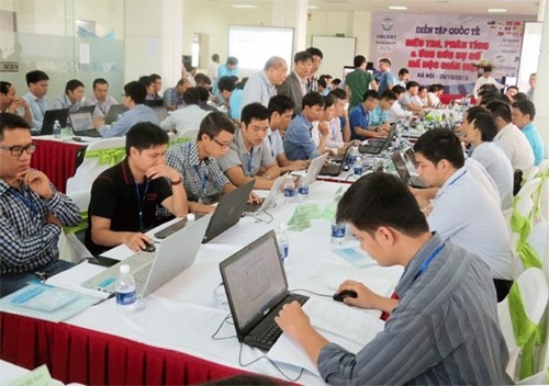 Vietnam joins international information safety drills - ảnh 1